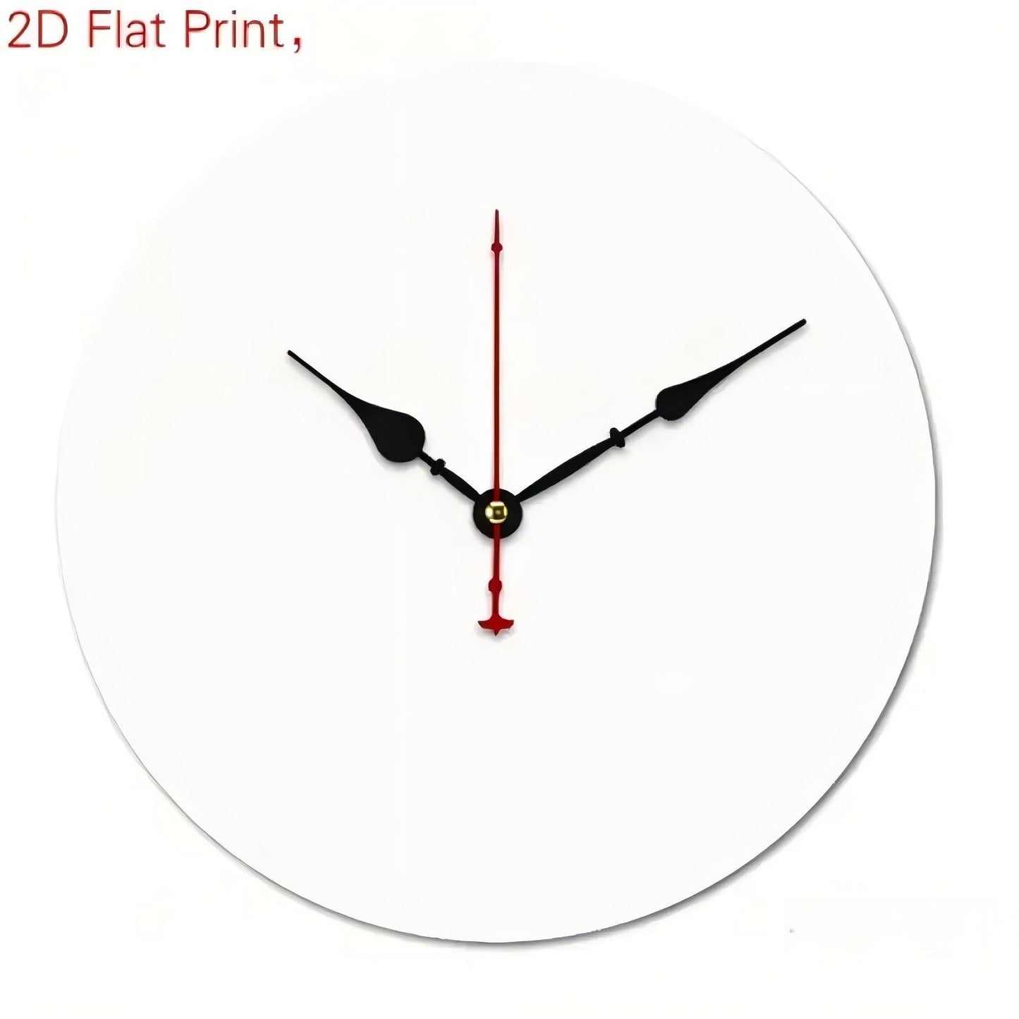 1 Piece Round Wooden Wall Clock, Silent Quartz Movement - Christmas Winter Snowman, Tree and Socks Design - Battery Operated (AA Batteries Not Included), Suitable for Living Room, Bedroom, 2D Flat Surface