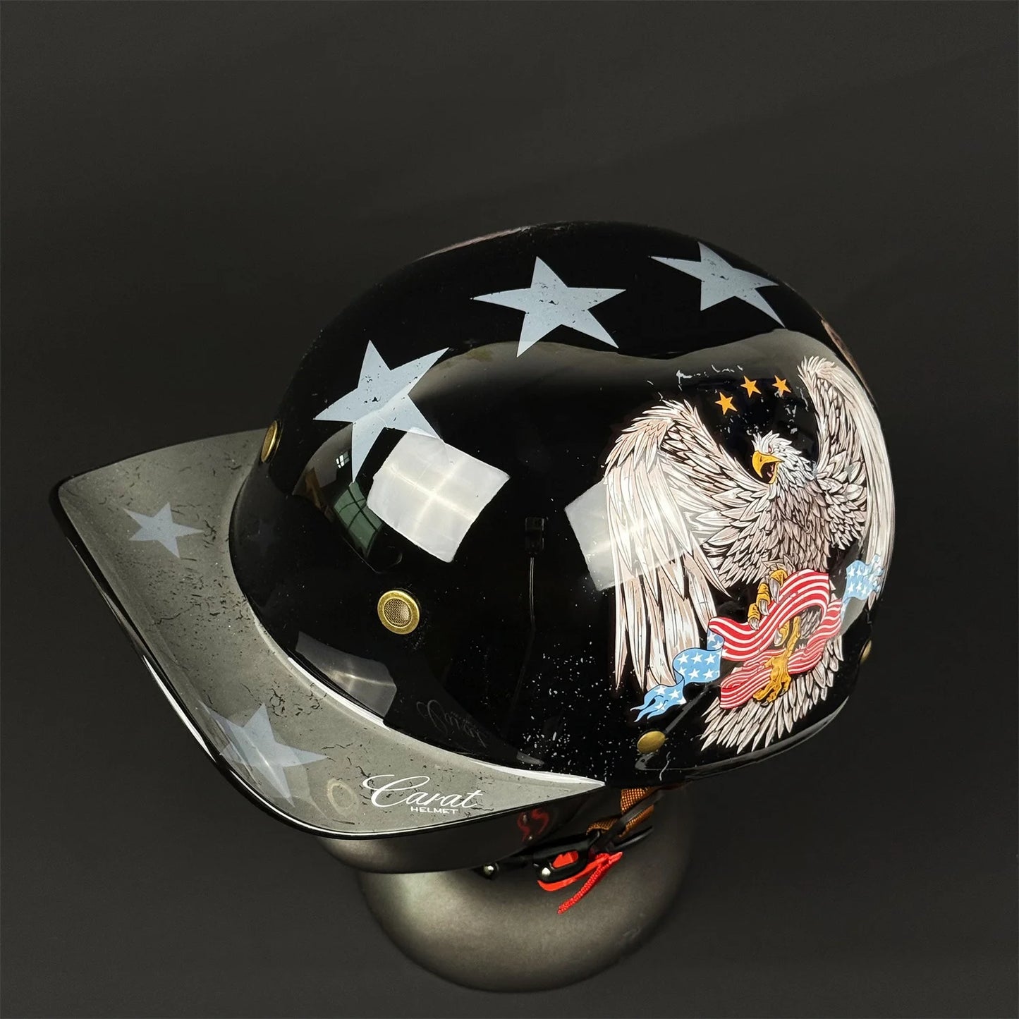 03 New Retro Helmet Half Face Windshield Motorcycle Helmet Men Women Scooter Casco Motorbike Cycling Helmet ABS Material