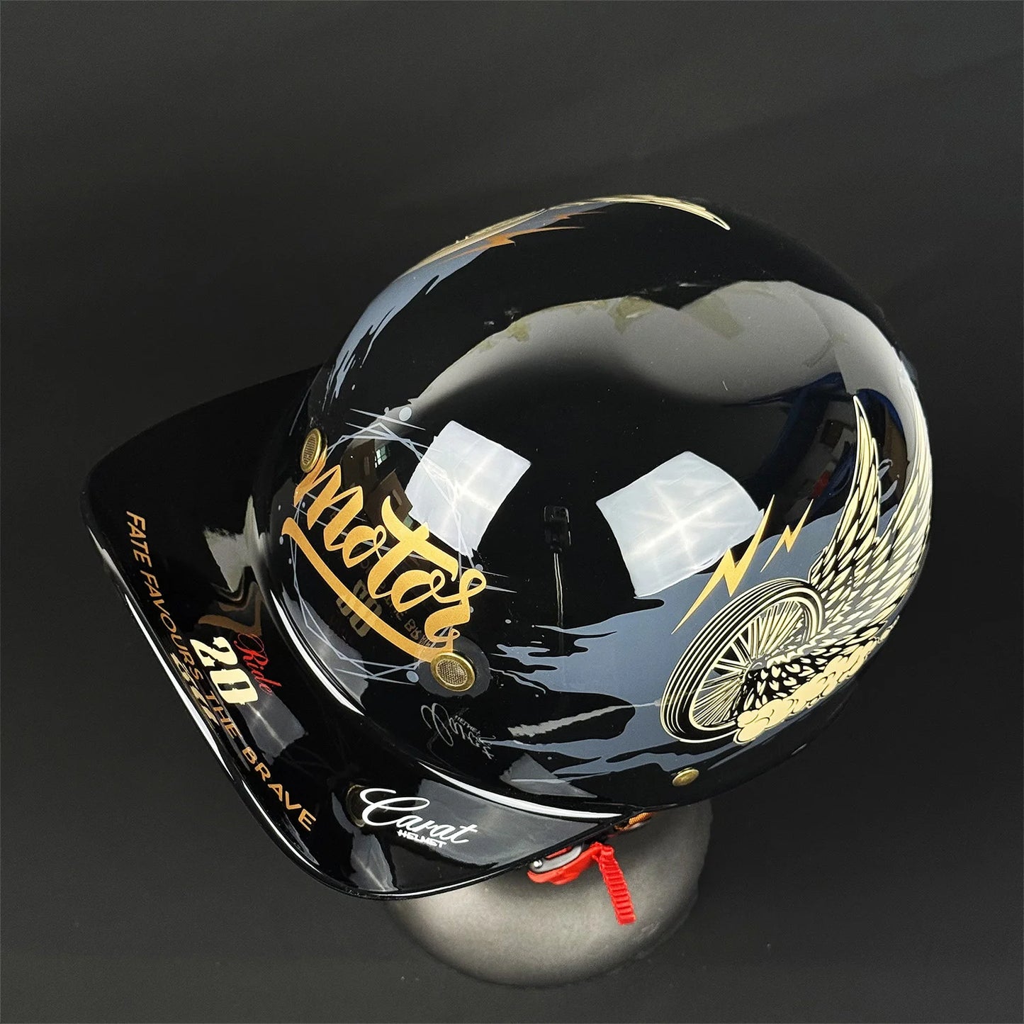 03 New Retro Helmet Half Face Windshield Motorcycle Helmet Men Women Scooter Casco Motorbike Cycling Helmet ABS Material