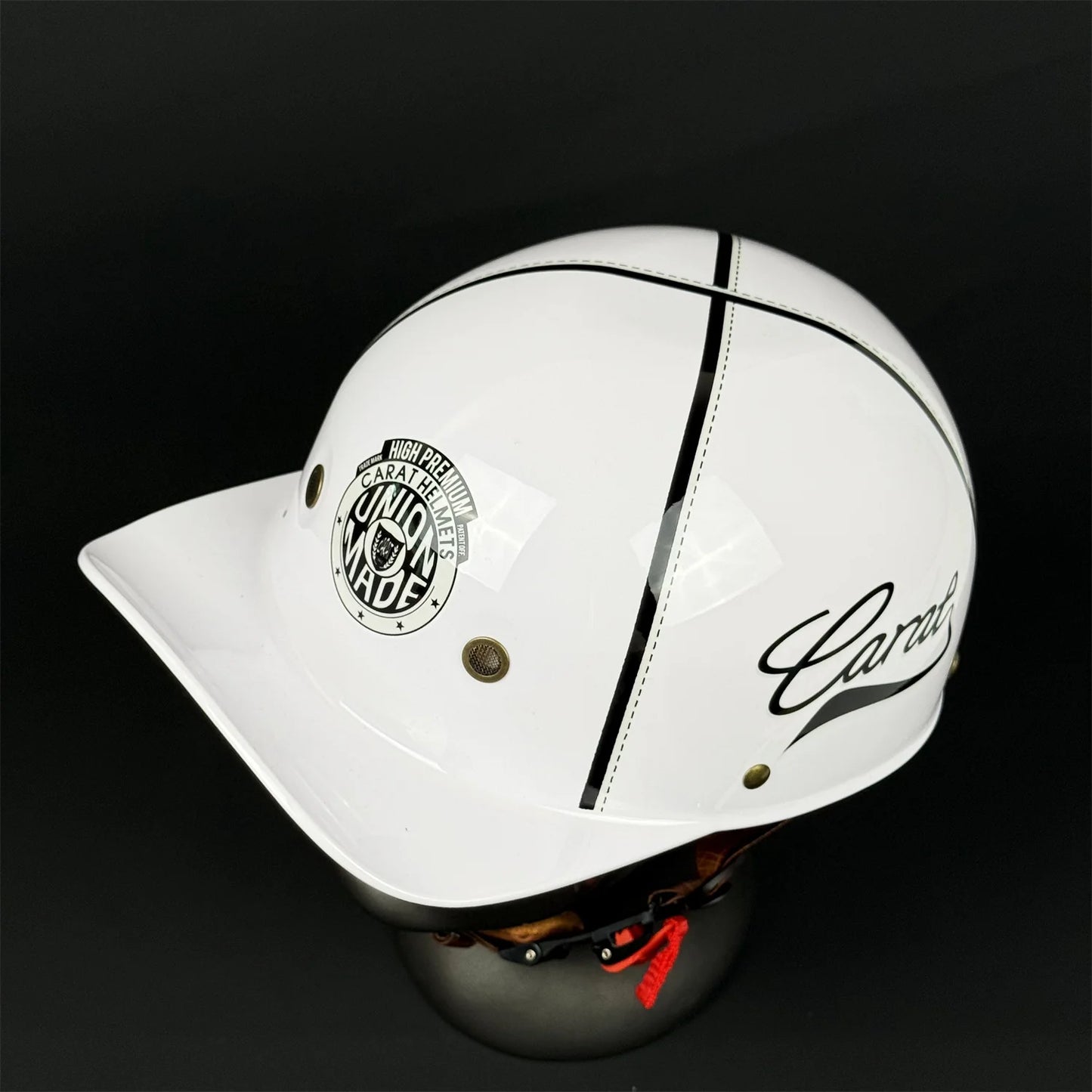 03 New Retro Helmet Half Face Windshield Motorcycle Helmet Men Women Scooter Casco Motorbike Cycling Helmet ABS Material