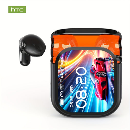 [Wireless Translation Headset] HTC NE20 TWS Wireless Translation Headset | 6.0 Face-to-Face 134 Languages Real-Time Translation HIFI Stereo Earbuds for Sports, Running, Work